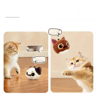 Meow Match Ball | Real Cat-Sound Interactive Plush Toy