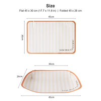 Pet food mat dimensions 45 x 30 cm