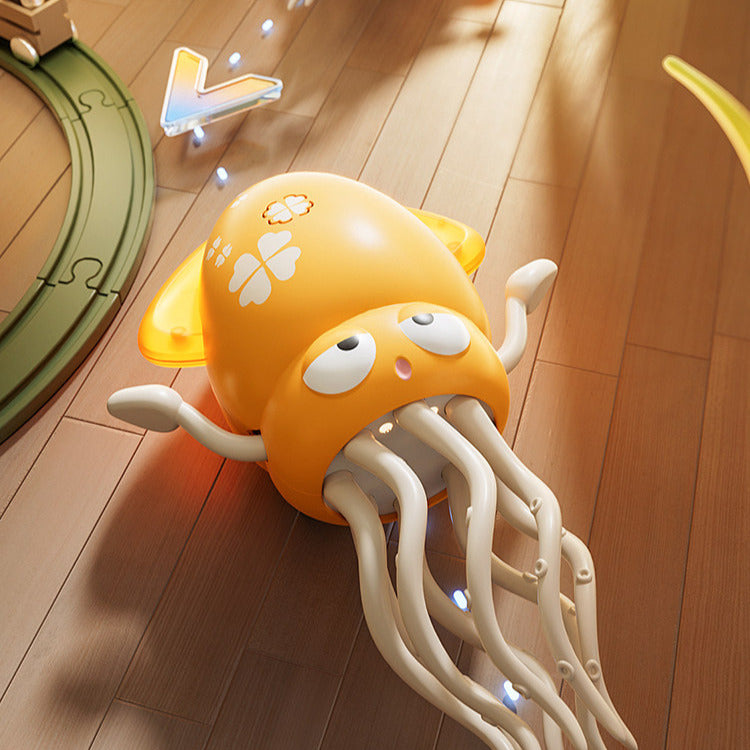Interactive Dancing Octopus Cat Toy Automatic Moving Pet Toy