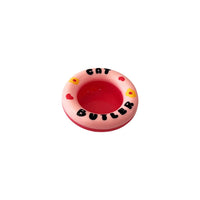Pink cat water bowl float ring