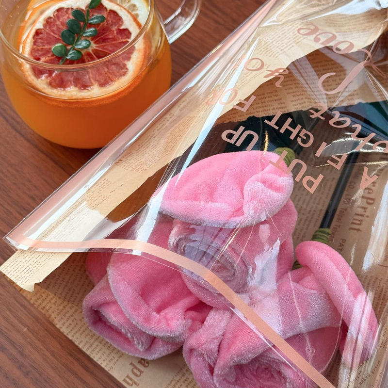 Satin Rose Cat Teaser Wand Toy