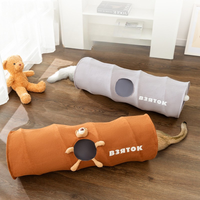 Soft Plush Cat Play Tunnel