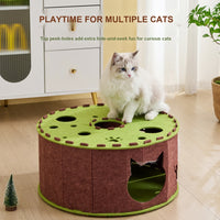 Donut Tunnel Cat Hideaway Bed
