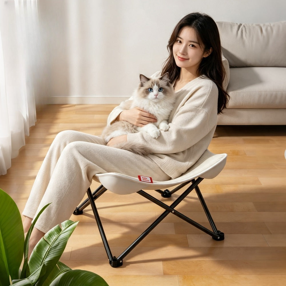 Folding Butterfly Cat Chair Bed
