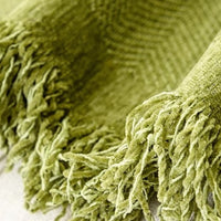 Close-up of the tassel fringe edge