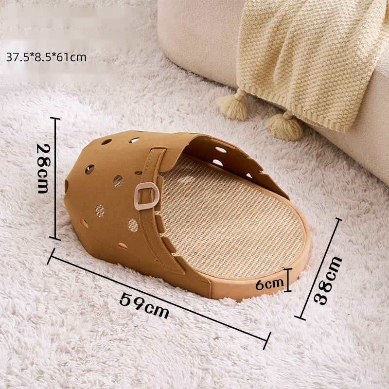 CozyClog Cat Scratcher Den