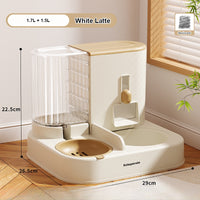 Latte Bowl 2-in-1 Cat Feeder & Water Station