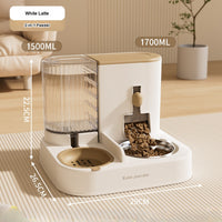 Latte Bowl 2-in-1 Cat Feeder & Water Station