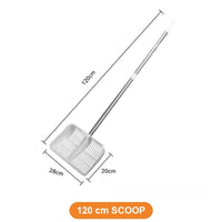 Long-Handled Litter Scooper for Cats - 120 cm Scoop
