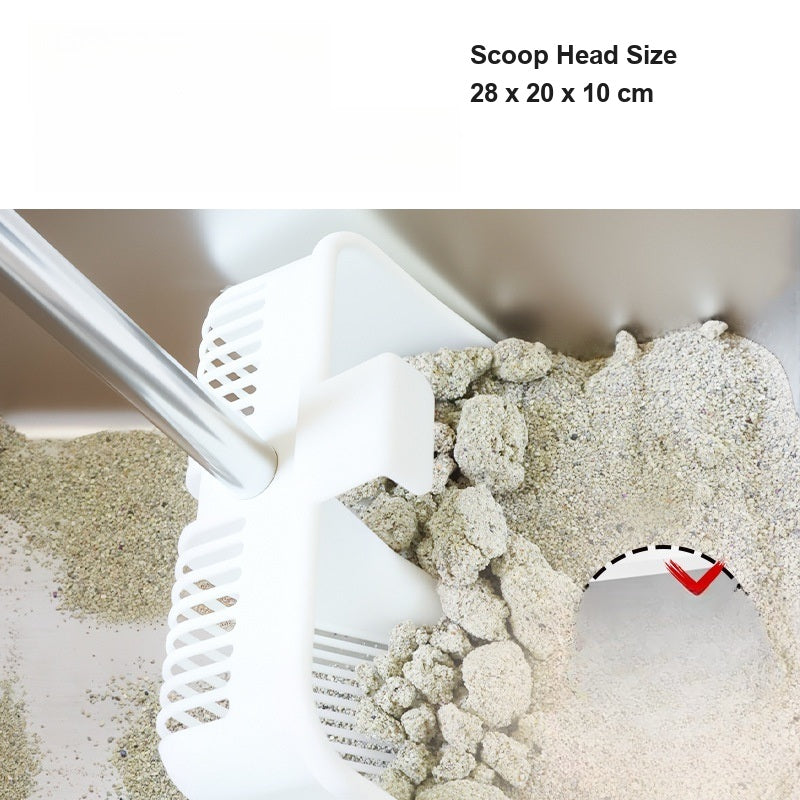 Long-Handled Litter Scooper for Cats