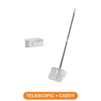 Long-Handled Litter Scooper for Cats - Telescopic Scoop + Caddy