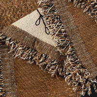 Anti-Scratch Chenille Sofa Cover with Fringed Floral Trim
