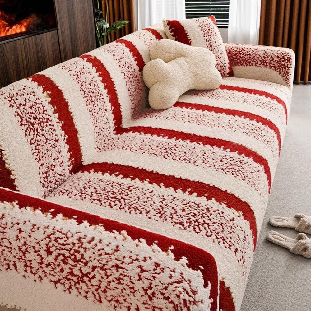 Plush Stretch Sofa Slipcover