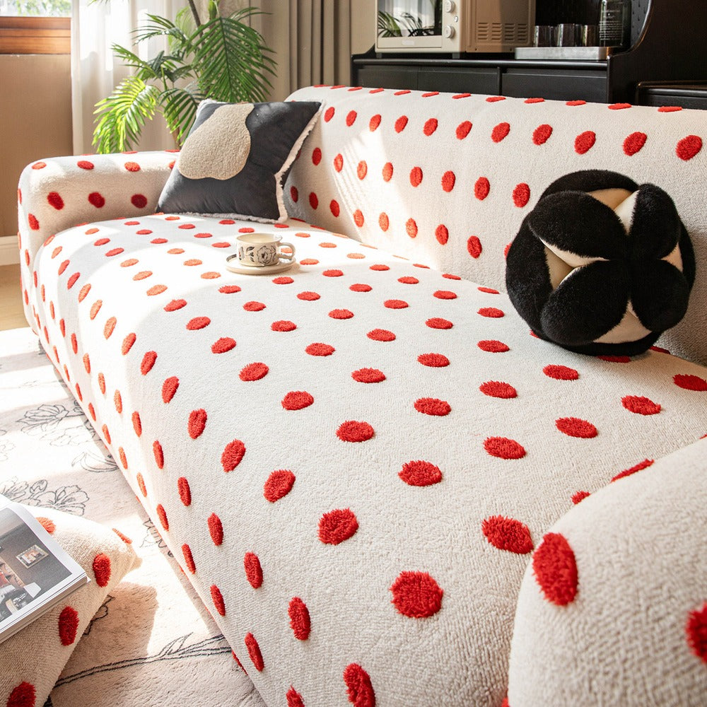 Plush Stretch Sofa Slipcover