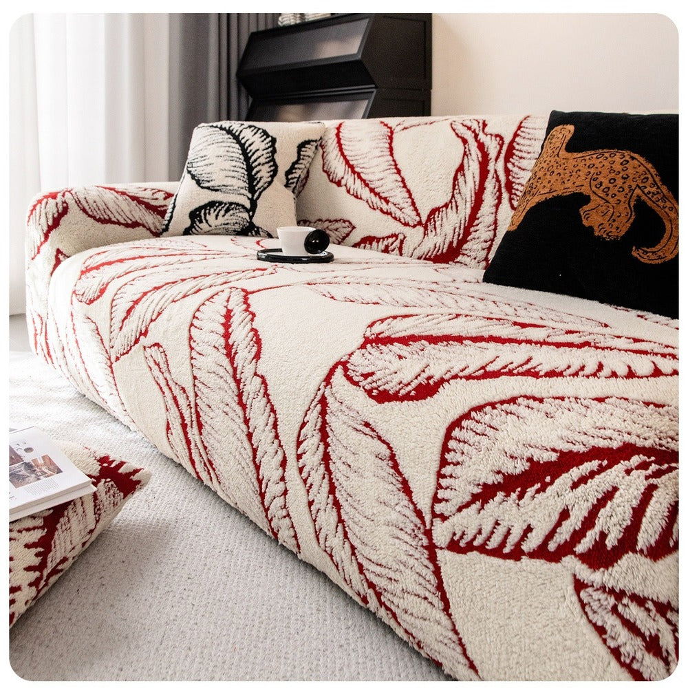 Plush Stretch Sofa Slipcover