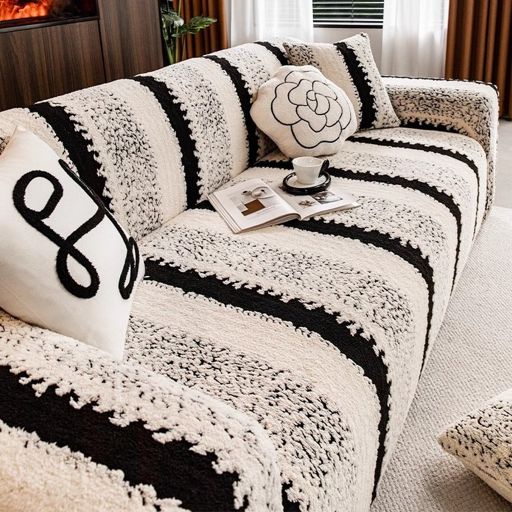 Plush Stretch Sofa Slipcover