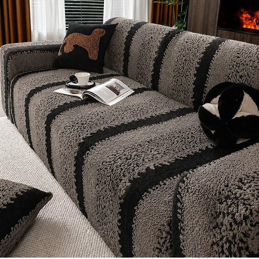 Plush Stretch Sofa Slipcover