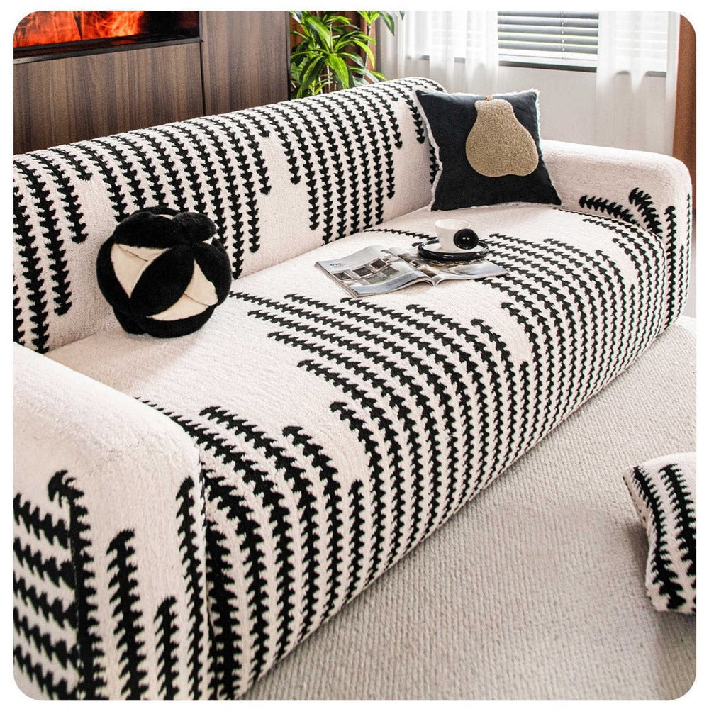 Plush Stretch Sofa Slipcover