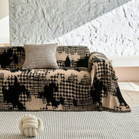 Boho Geometric Chenille Sofa Cover