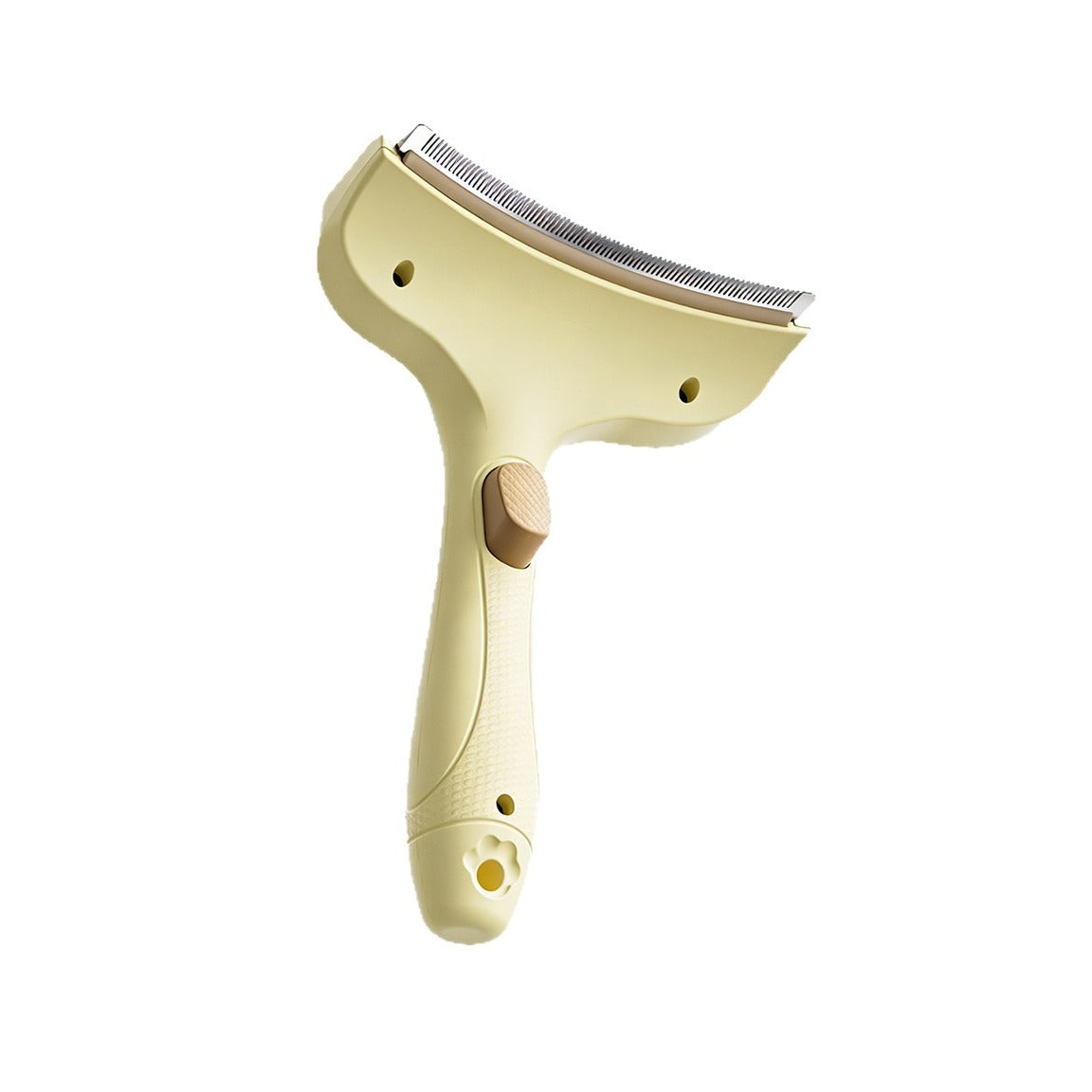 One-Click Deshedding Comb, Cat & Dog Grooming Tool