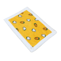 Double-Sided Flannel & Sherpa Pet Blanket, Cozy Cartoon Cat Throw
