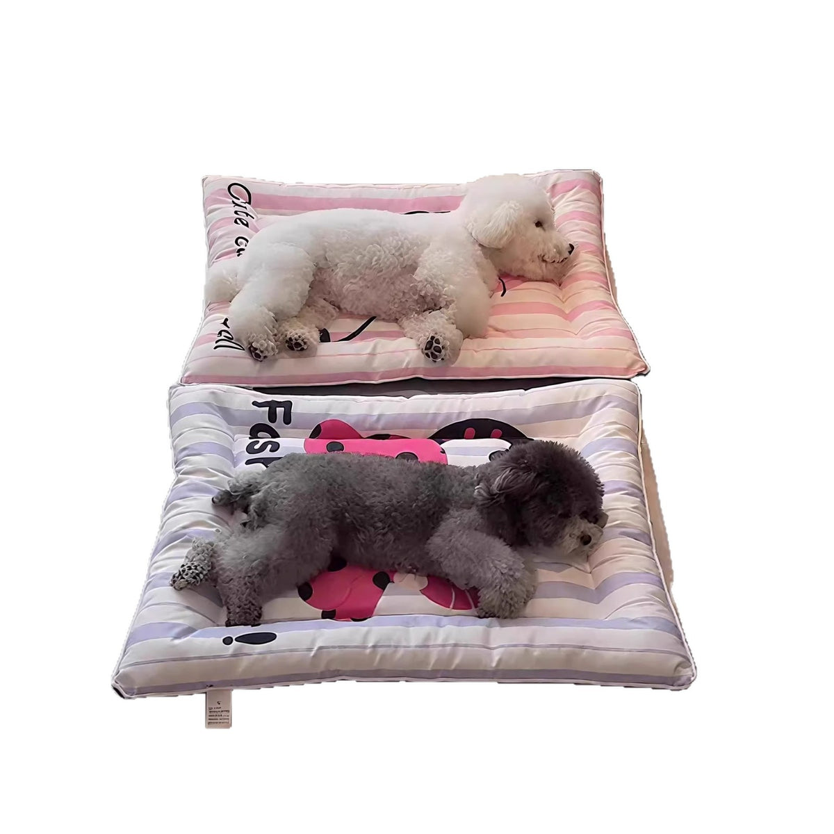 Waterproof Cartoon Pet Sleeping Mat, Cool Washable Cat & Dog Bed Pad