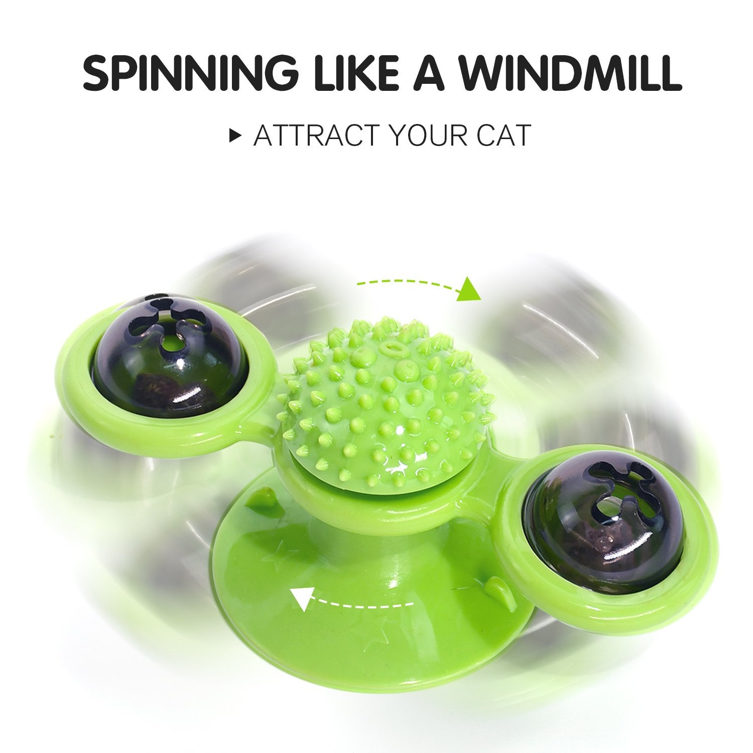 Windmühlen-Katzenspielzeug