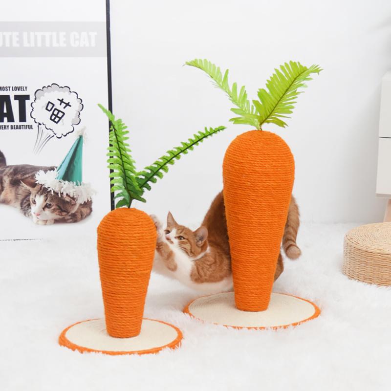 Sisal Carrot Cat Scratching Post