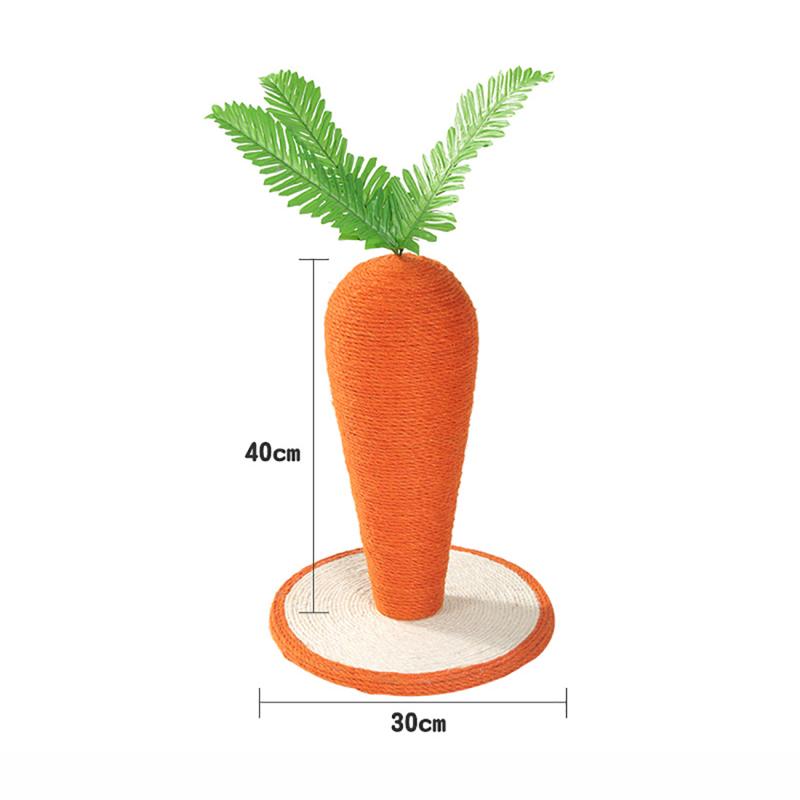 Sisal Karotten Katzenkratzbaum