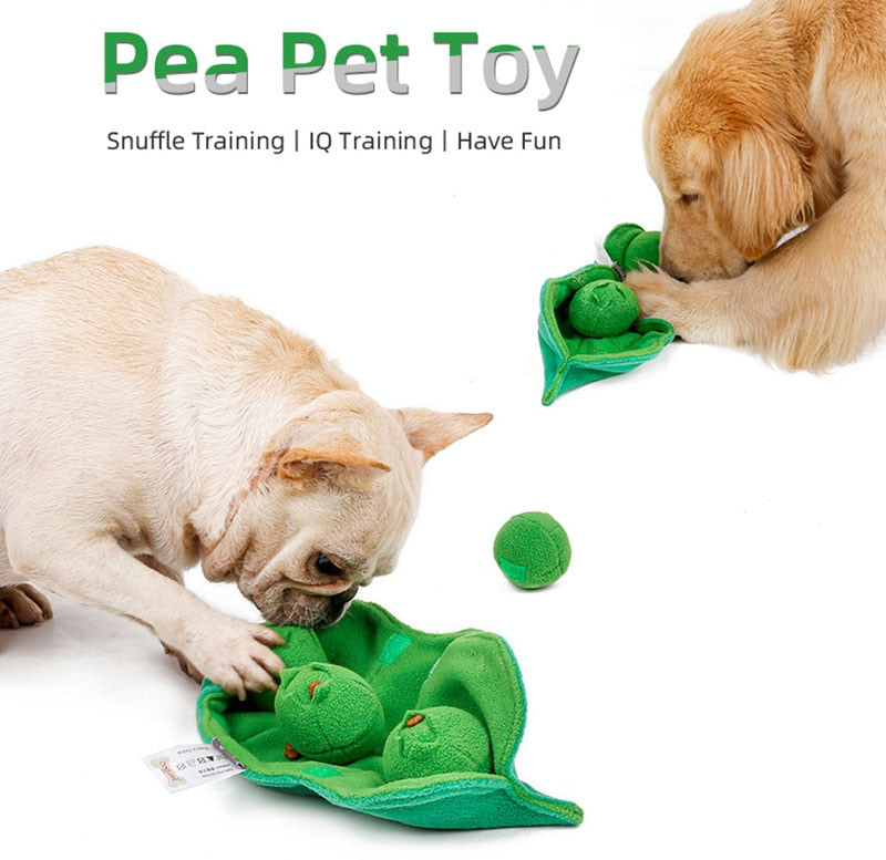 Peas in a Pod Dog Snuffle Toys