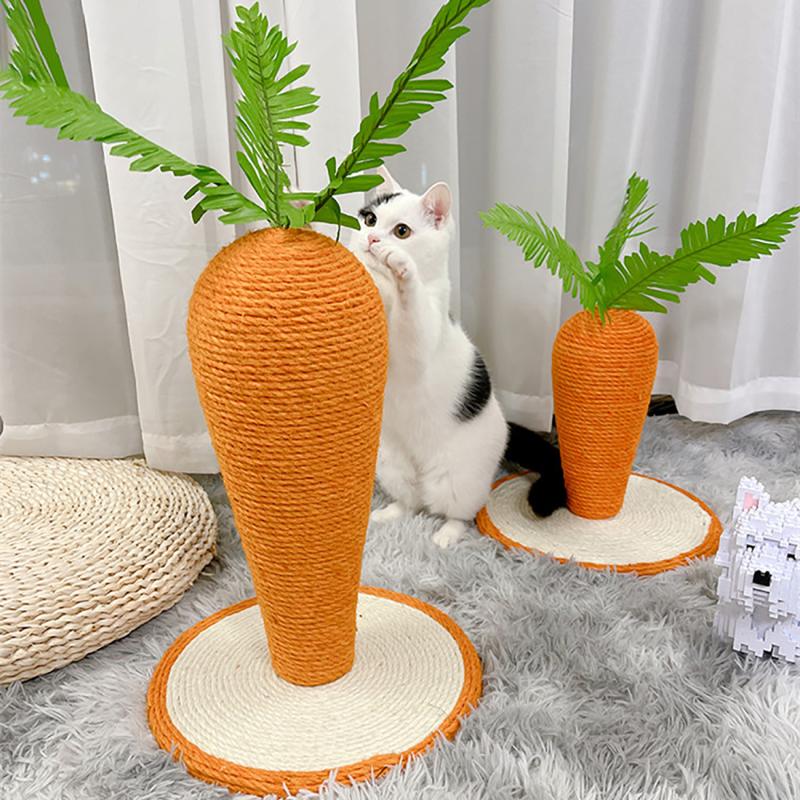 Sisal Carrot Cat Scratching Post