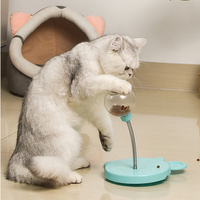 Leaking Treats Ball Pet Cat Feeder Toy