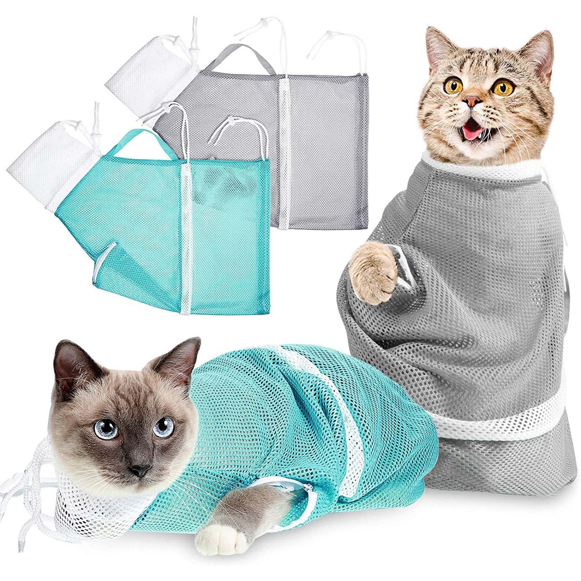 Bolsa de baño multifuncional para el cuidado de mascotas
