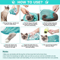 Multifunktionale Haustierpflege-Badetasche