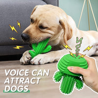 Spazzolino da denti per cani a forma di cactus