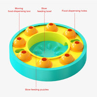 Dog Puzzle Toys Slow Feeder Interactive Food Dispenser Bowl