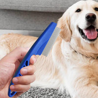 Pet Flea Comb For Cats Hair Brush Tick Stain Removal