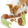 Snail Squeaky Plush Dog Snuffle Toy