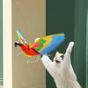 Juguetes interactivos para gatos de simulación de pájaros
