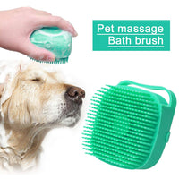 Pet Shampoo Dispenser Massage Brush