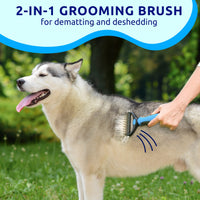 Dogs Cuddle Groomer Deshedding Brush