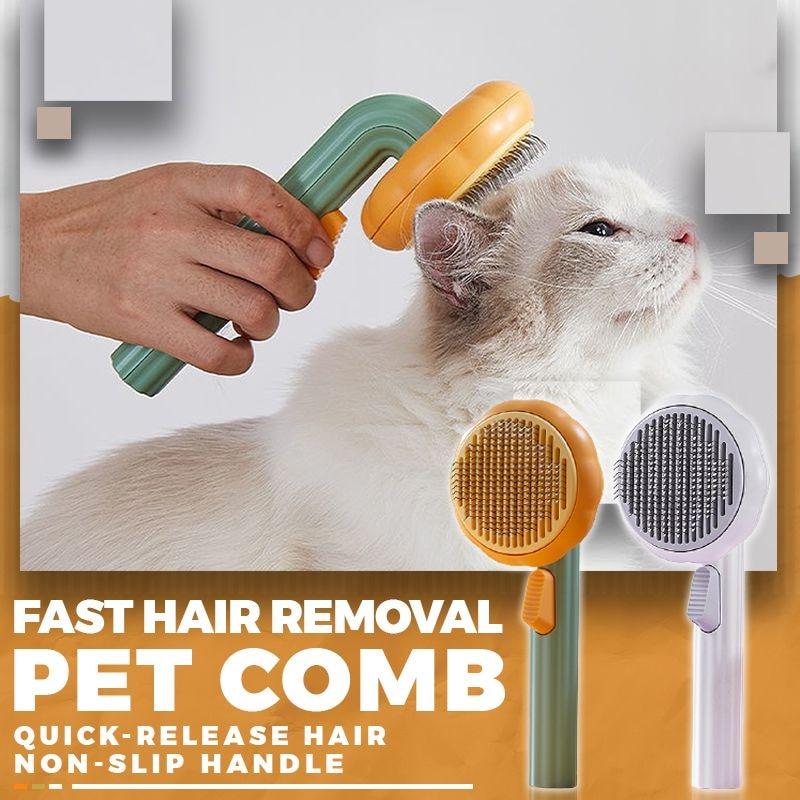 Escova para remoção de pêlos de animais de estimação para cães e gatos